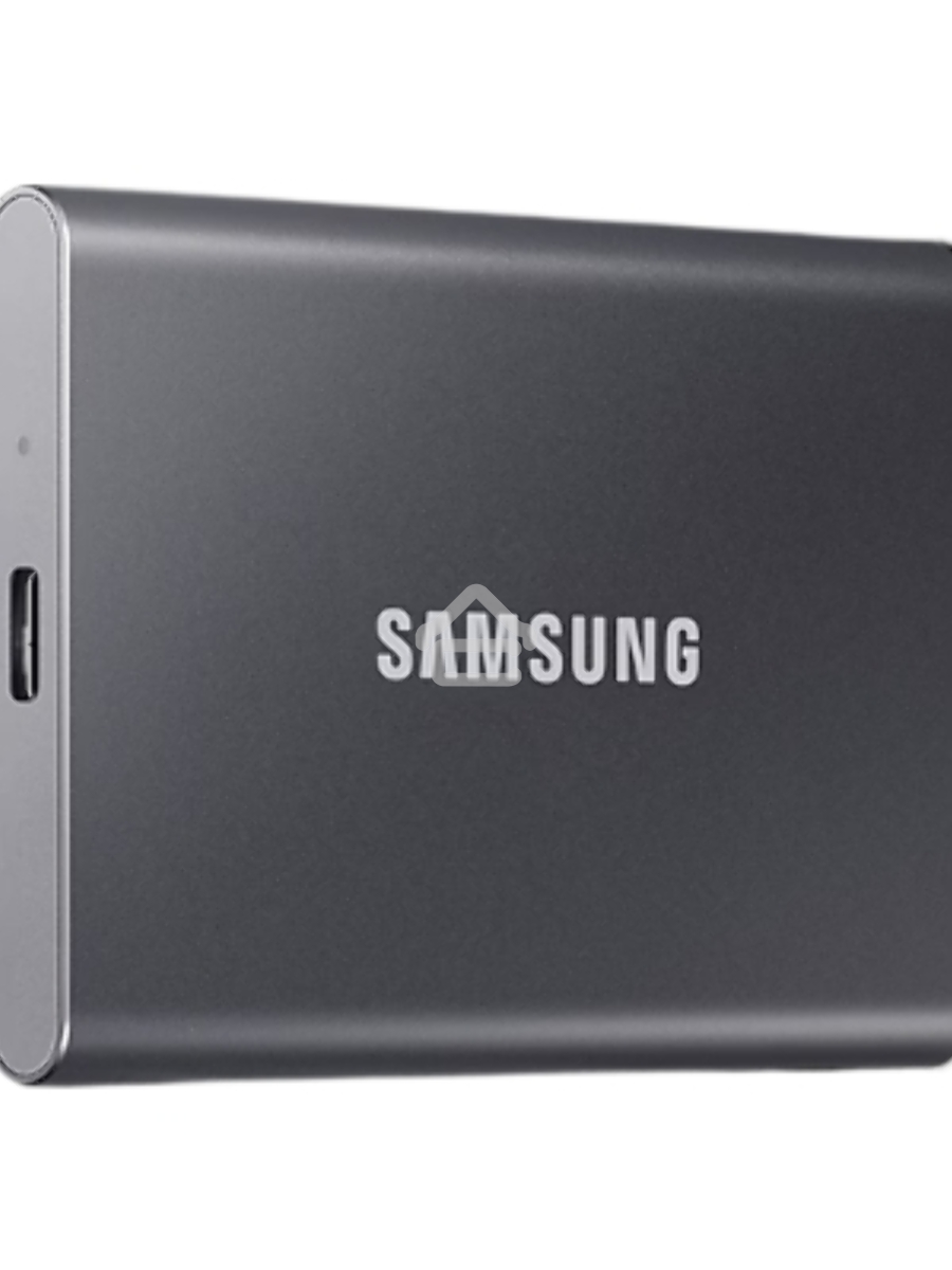 Твердотельный накопитель Samsung SSD 2TB T7, USB Type-C, R/W 1000/1050MB/s, Titanium