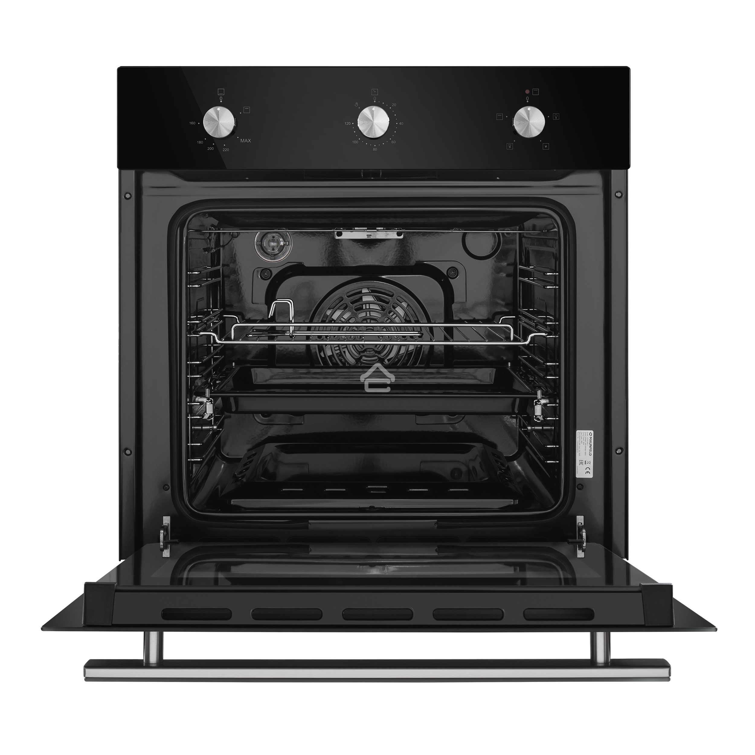 Шкаф духовой газовый Maunfeld EOGC604B, встраиваемый