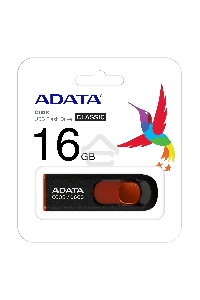 Флеш диск AData 16Gb C008 AC008-16G-RKD USB2.0 красный