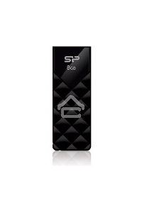 Флеш диск Silicon Power 8Gb Ultima U03 SP008GBUF2U03V1K USB2.0 черный