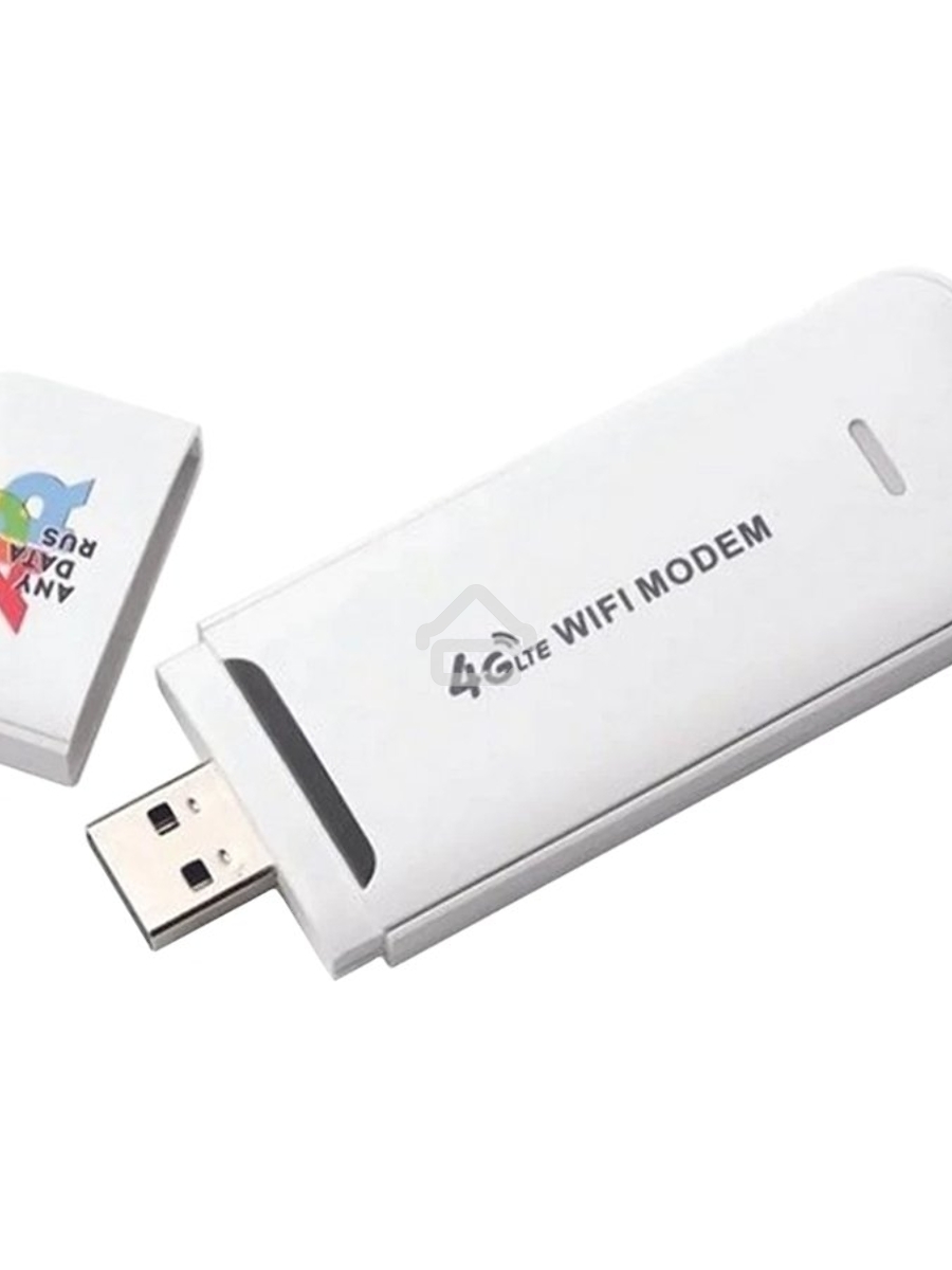 Модем 3G/4G Anydata W150 USB Wi-Fi Firewall +Router внешний белый