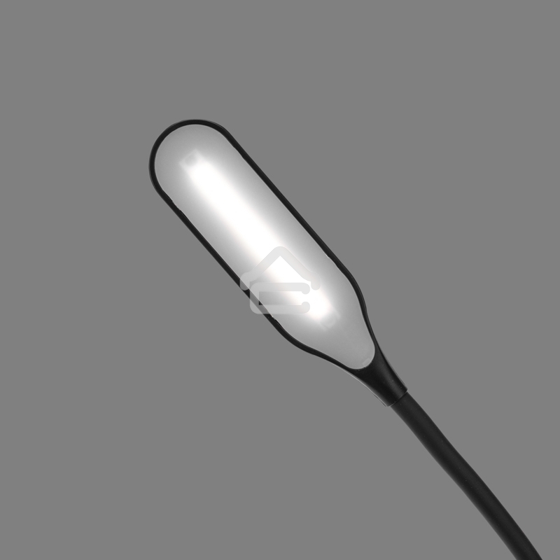 Светильник настольный Click 4Вт, LED, 4000К, диммируемый 3 ступени, заряжаемый, на прищепке, черный Rexant