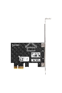 Сетевой адаптер ExeGate EXE-251 (PCI-E x1 v2.0, 1xRJ45, UTP 100Mbps/1000Mbps/2.5Gbps RTL8125B)