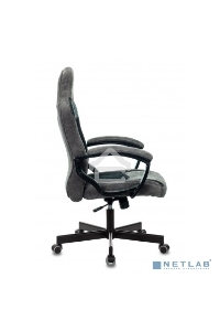 Кресло игровое Бюрократ VIKING 6 KNIGHT B FABRIC черный крестовина металл/пластик