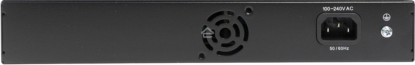 Коммутатор Управляемый L2 16x1000Base-T, 2x1000Base-X SFP, консольный порт RJ-45, комплект для установки в 19