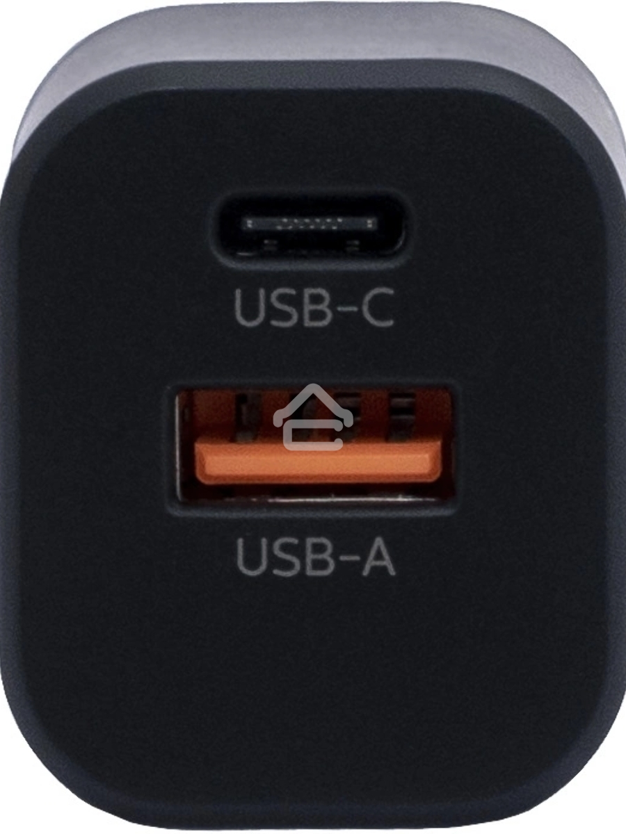 Сетевое зарядное устройство Philips DLP5331 30W 1.5A (PD) USB/USB Type-C универсальное черный