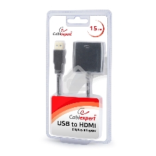 Видеоадаптер (конвертер) USB 3.0 --> HDMI Cablexpert A-USB3-HDMI-02