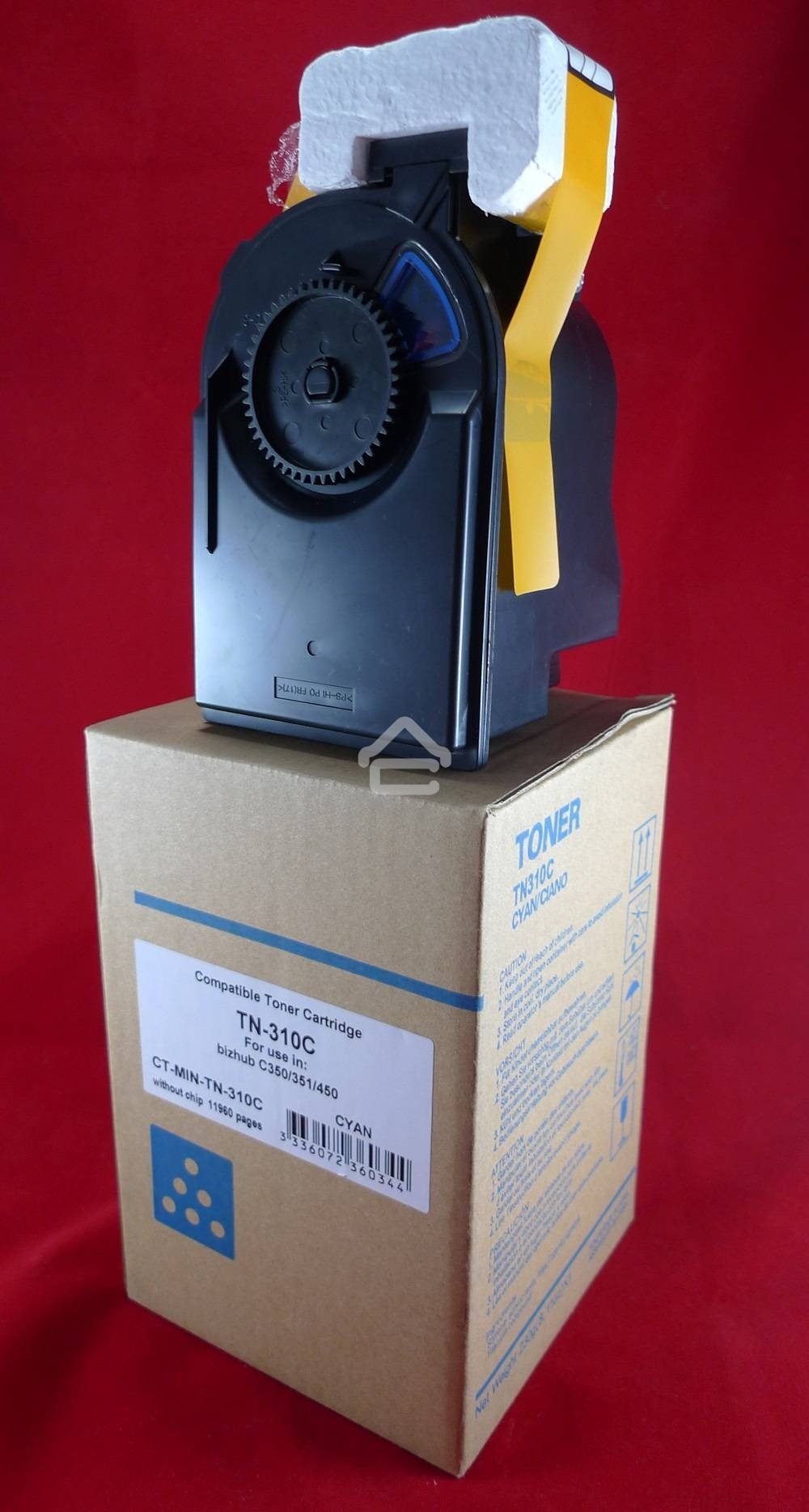 Картридж лазерный ELP TN-310C синий (11500 стр) (туба 230 гр.) для Konica-Minolta bizhub C350/351/450