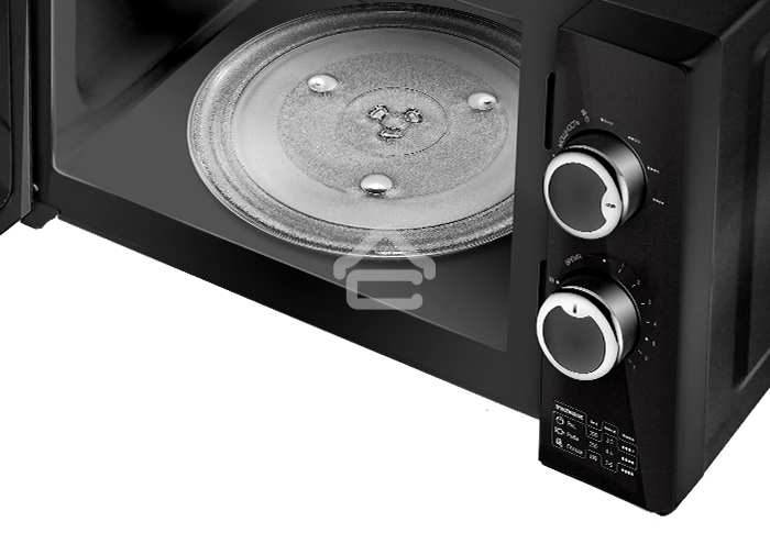 Микроволновая печь Centek CT-1570 черный, 23 л, 900 Вт, переключатели - поворотный механизм