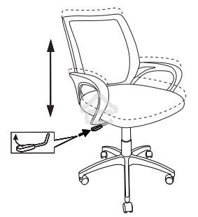 Кресло компьютерное Бюрократ CH-W695NLT TW-06A TW-13A розовый, сетка/ткань, крестовина пластик, пластик белый