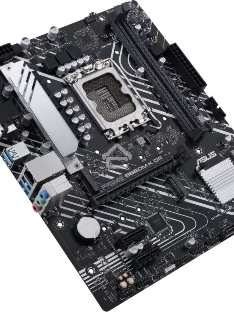 Материнская плата ASUS PRIME B660M-K D4, Socket LGA 1700, Intel B660, 2xDDR4, 4xSATA, 2xM.2, 1xPCIe 4.0 x16, 2xPCIe x1, 1xHDMI, 1xVGA, 1x 1Gb LAN, 4xUSB-A 3.2 Gen 1, 2xUSB-A 2.0, 3x3.5 мм, 7.1, mATX