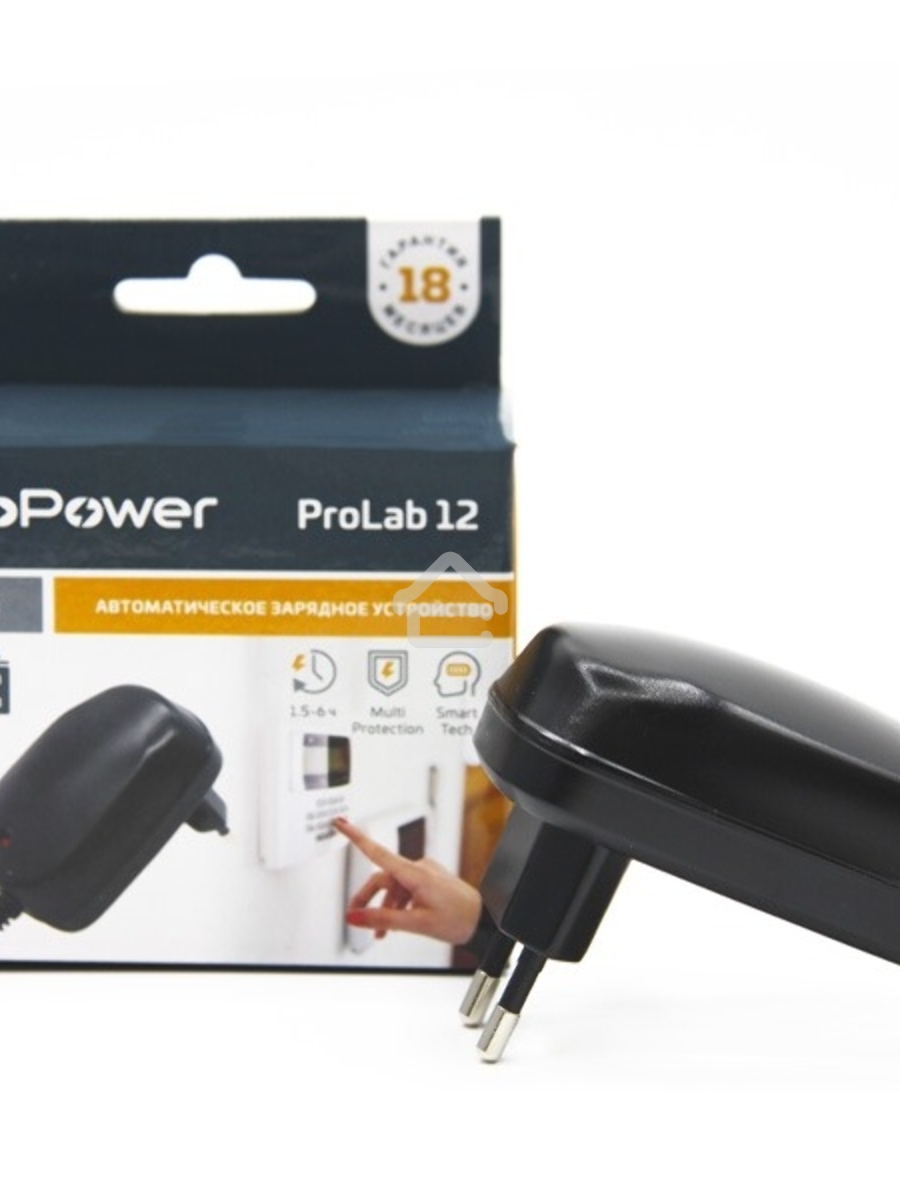 З/У для свинцово-кислотных аккумуляторов 12V GoPower ProLab 12 1.0A (1/100)
