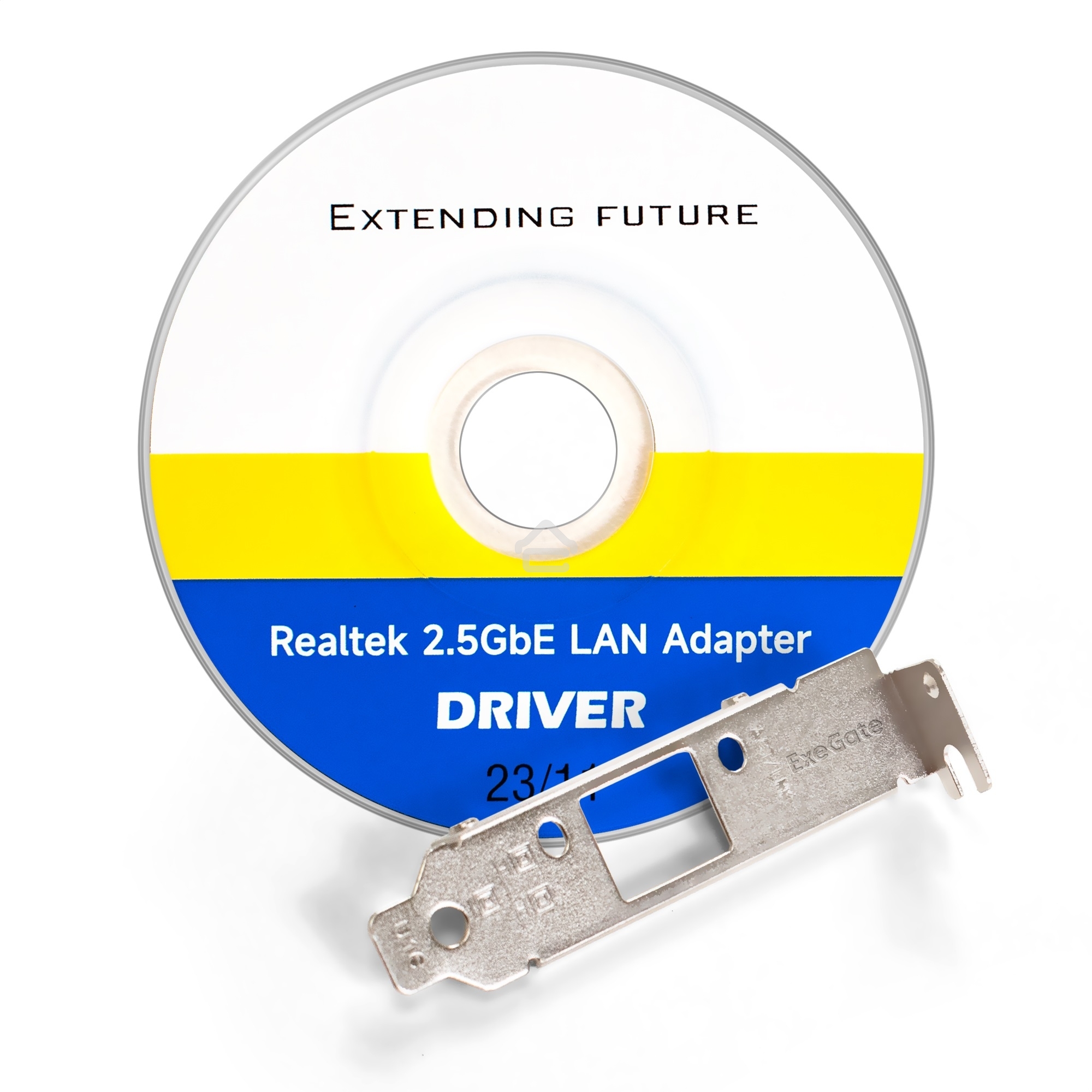 Сетевой адаптер ExeGate EXE-251 (PCI-E x1 v2.0, 1xRJ45, UTP 100Mbps/1000Mbps/2.5Gbps RTL8125B)