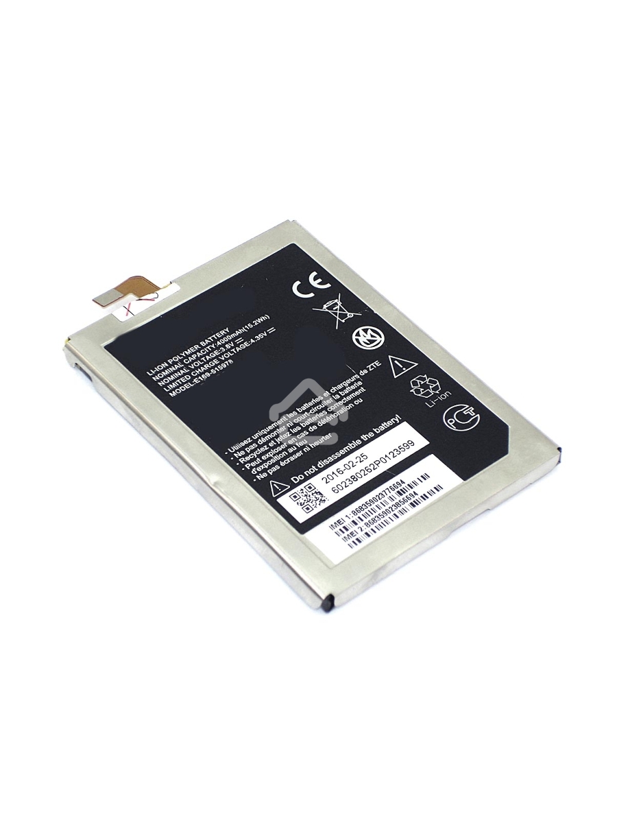 Аккумуляторная батарея E169-515978 для ZTE Blade A452, X3 3.8V 4000mAh