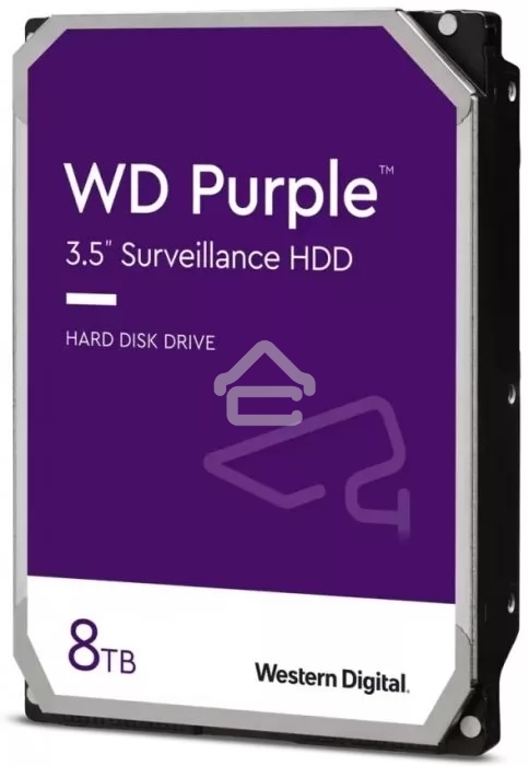 Жесткий диск Western Digital 8Tb Purple (WD85PURZ) Serial ATA III, 5640- rpm, 256Mb, 3.5