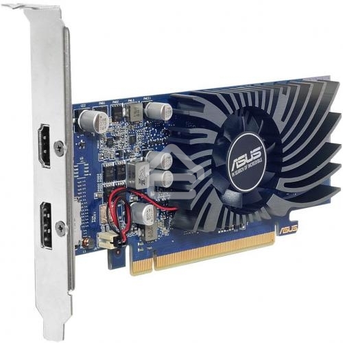 Видеокарта AsusGT1030-2G-BRK nVidia GeForce GT 1030 2048Mb 64bit GDDR5 1228/6008/HDMIx1/DPx1/HDCP PCI-Elow profile Ret