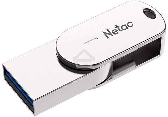 Флешка USB R/W R/W Netac U785 32Gb <NT03U785C-032G-30PN>, USB3.0+TypeC, металлическая