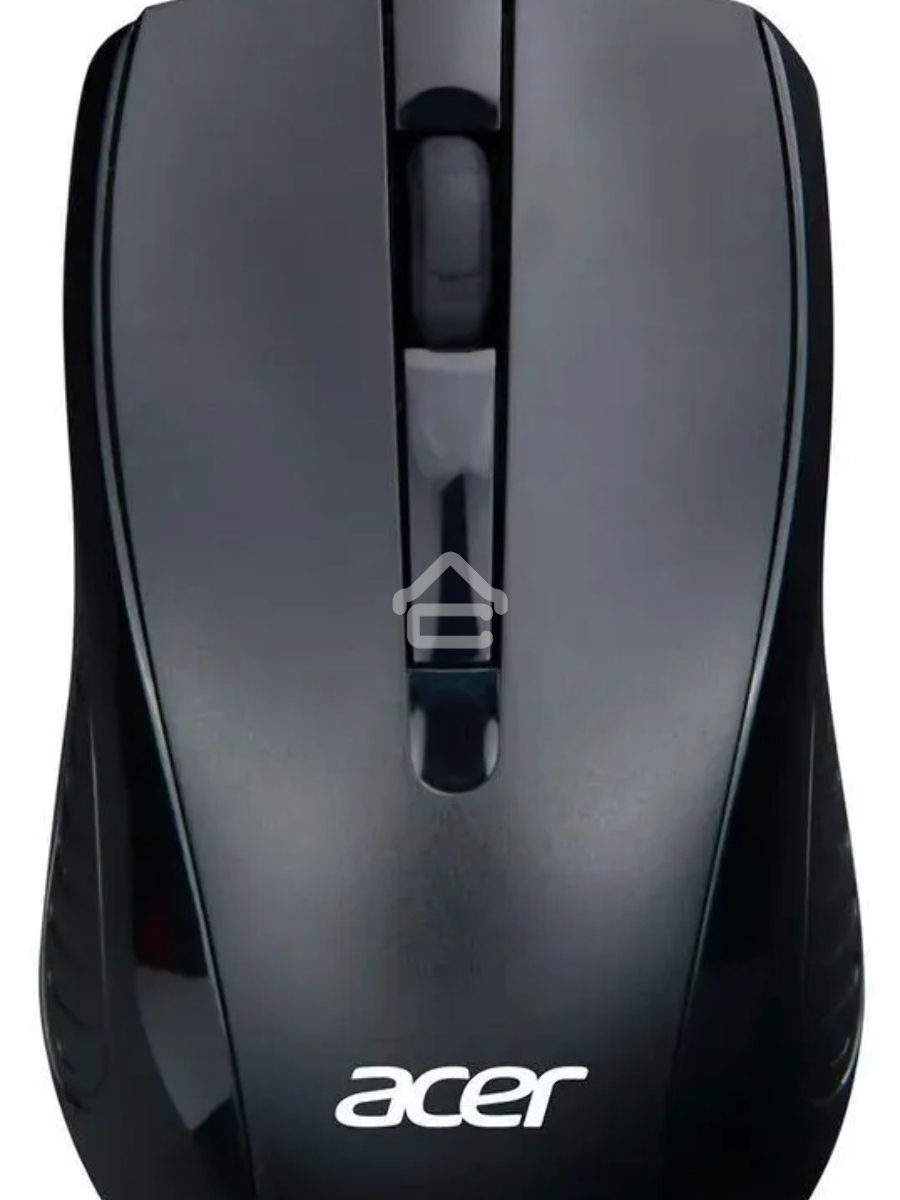 Мышь проводная Acer OMW136 черный, 1200 dpi, USB, кнопки - 3