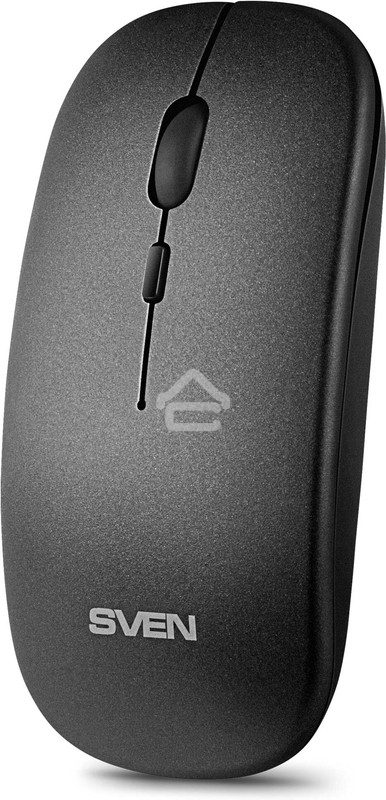 Мышь беспроводная SVEN RX-565SW темно-серый, 1600 dpi, радиоканал, USB, кнопки - 4