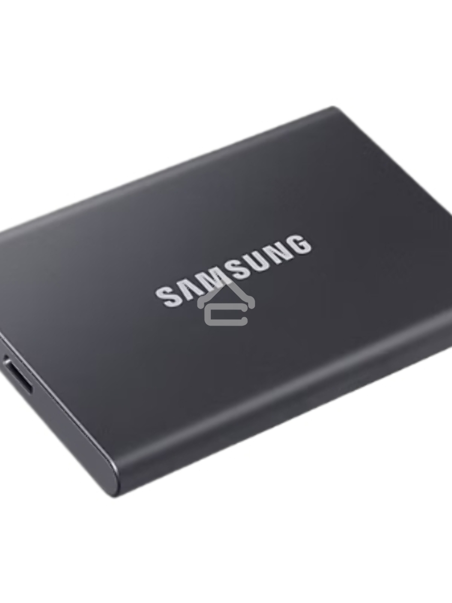 Твердотельный накопитель Samsung SSD 2TB T7, USB Type-C, R/W 1000/1050MB/s, Titanium