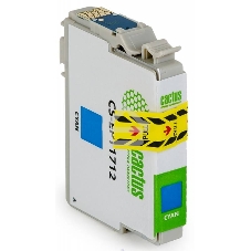 Картридж струйный Cactus CS-EPT1712 17XL голубой (10 мл) для Epson Expression Home XP-33/103/203/207/303/306/403/406
