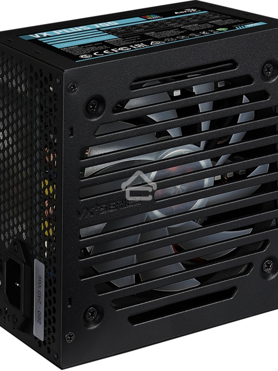 Блок питания Aerocool / Formula VX-700 PLUS RGB, 700Вт, 120мм, черный