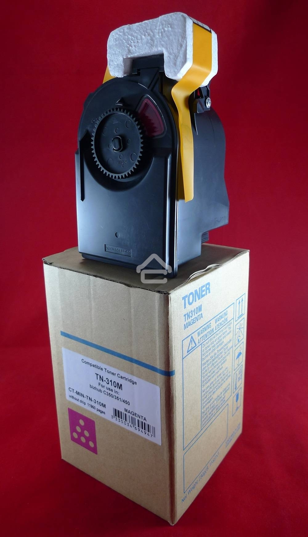 Картридж лазерный ELP TN-310M пурпурный (11500 стр) (туба, 230 гр.) для Konica-Minolta bizhub C350/351/450