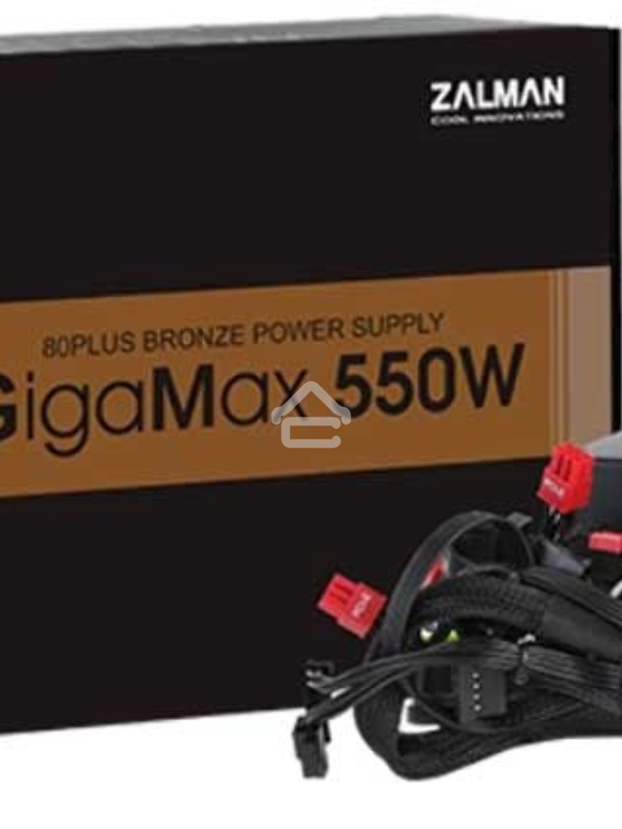 Блок питания Zalman ZM550-GVII, 550Вт, 80 PLUS Bronze, 120мм, черный