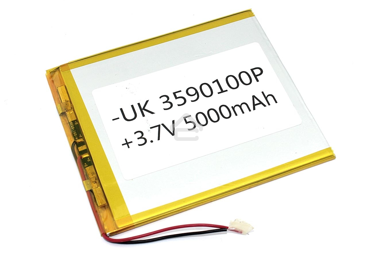 Аккумулятор Li-Pol (батарея) 3.5x90x100мм 2pin 3.7V/5000mAh