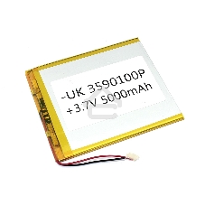 Аккумулятор Li-Pol (батарея) 3.5x90x100мм 2pin 3.7V/5000mAh
