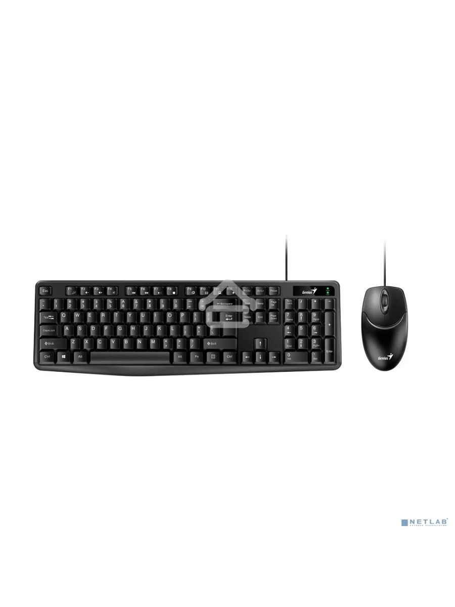 Комплект проводной Genius Smart КМ-170 клавиатура+мышь USB
