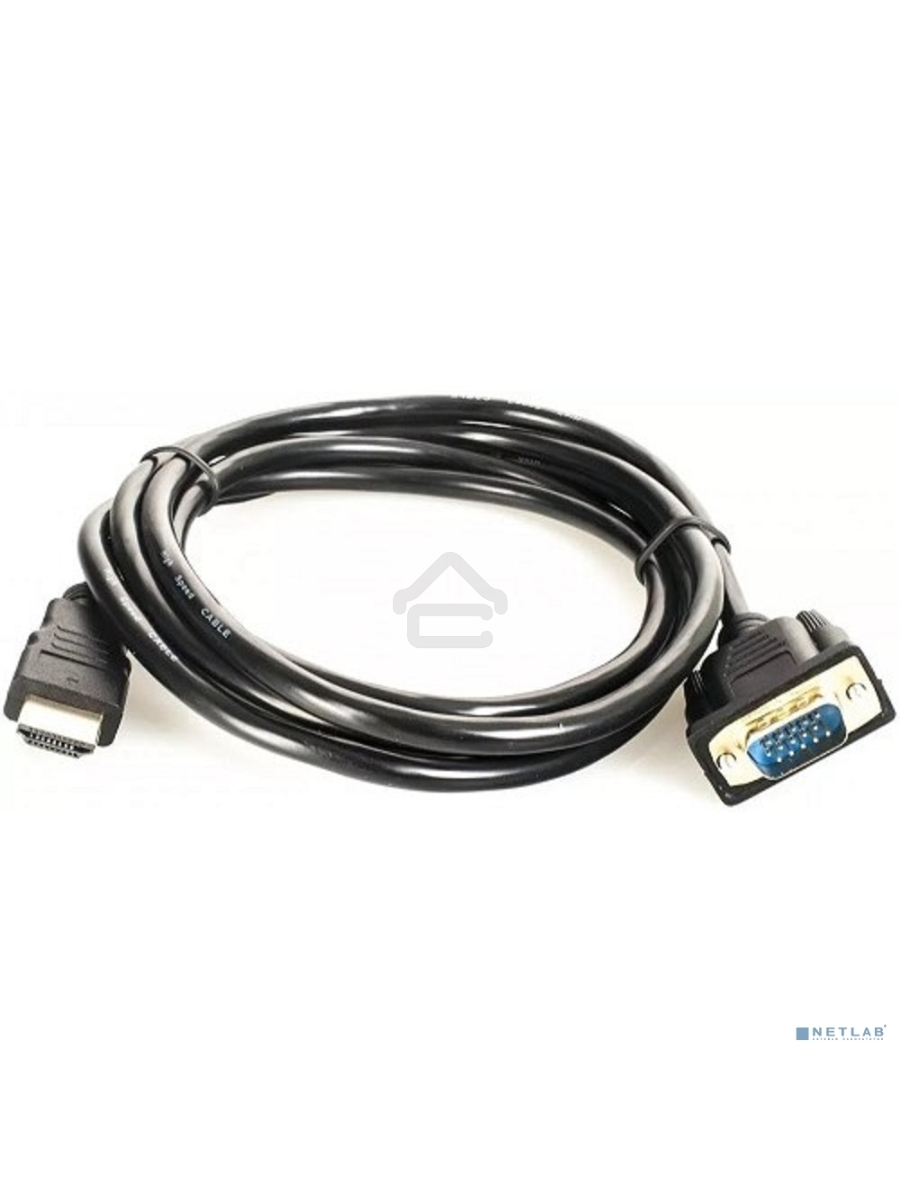 Кабель-переходник Telecom HDMI --> VGA_M/M 1,8м