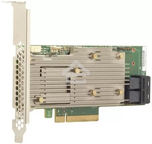 Контроллер LSI HBA 9460-8i SGL, 8-port int., 12Gb/s, SAS/SATA/PCIe (NVMe), RAID 0/1/5/6/10/50/60, Cache 2Gb DDR4, PCIe 3.1