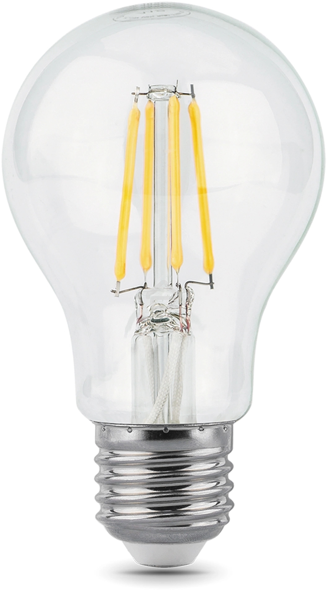 Лампа светодиодная GAUSS 102802206LED Filament А60 Е27 6Вт 4100к 1/10/40
