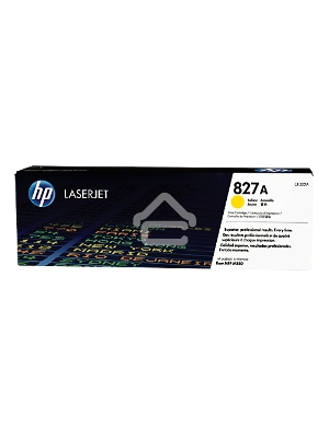Тонер Картридж HP 827A CF302A желтый для HP CLJ Ent M880