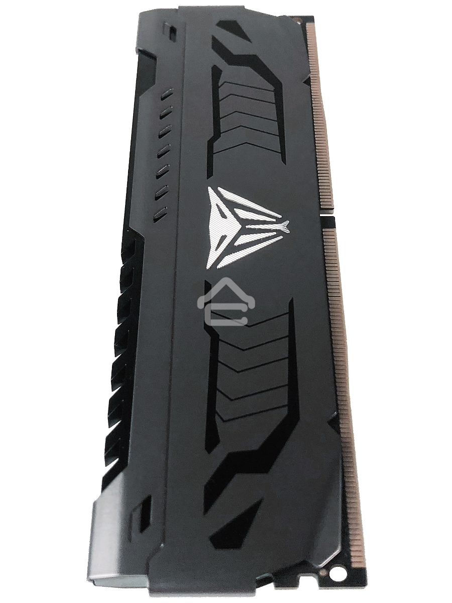 Оперативная память Patriot Viper Steel, DDR4, 8GB (2x4GB), 3200MHz, CL16, DIMM, с радиатором, черный