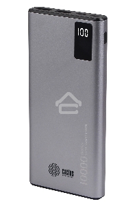 Мобильный аккумулятор Cactus CS-PBFSLT-10000 10000mAh 3A 2xUSB серый