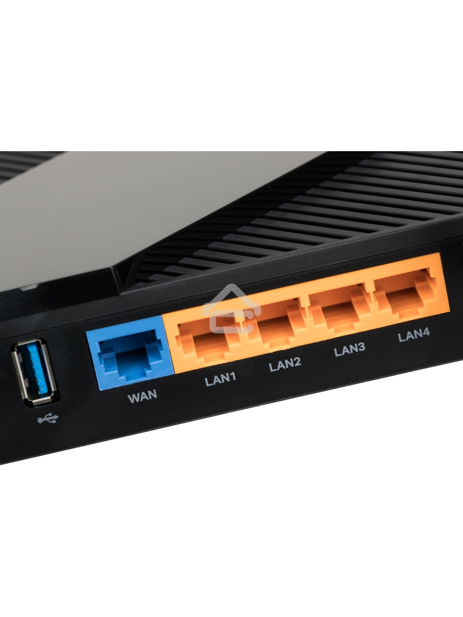 Роутер беспроводной TP-Link Archer AX55 AX3000 10/100/1000BASE-TX черный