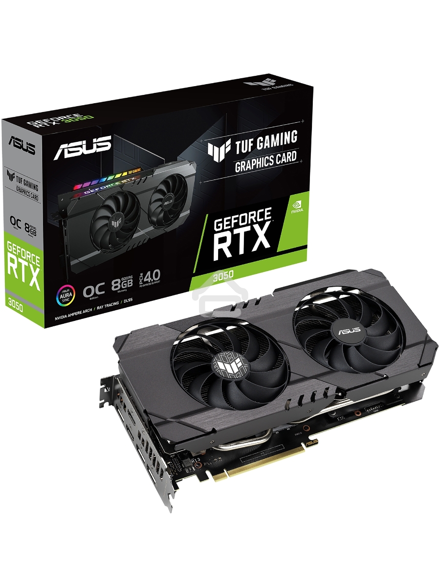 Видеокарта ASUS TUF-RTX3050-O8G-GAMING