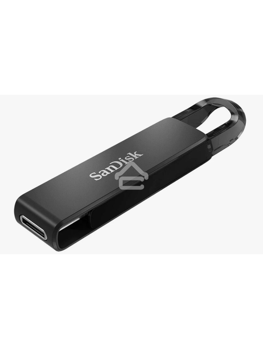 Флеш диск 64GB SanDisk CZ460 Ultra Type-C, USB Type-C, черный