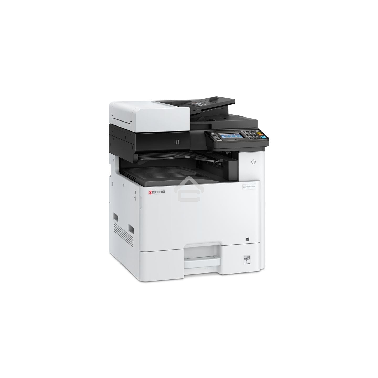 МФУ лазерный Kyocera Ecosys M8124cidn (1102P43NL0), A3, цветной, печ. до 24 стр/мин. (А4) до 12 стр/мин. (А3), скан. до 50 стр/мин., 1200 x 1200 dpi (печать) 600x600dpi (скан.), USB, RJ-45, NFC, Air Print, Mopria