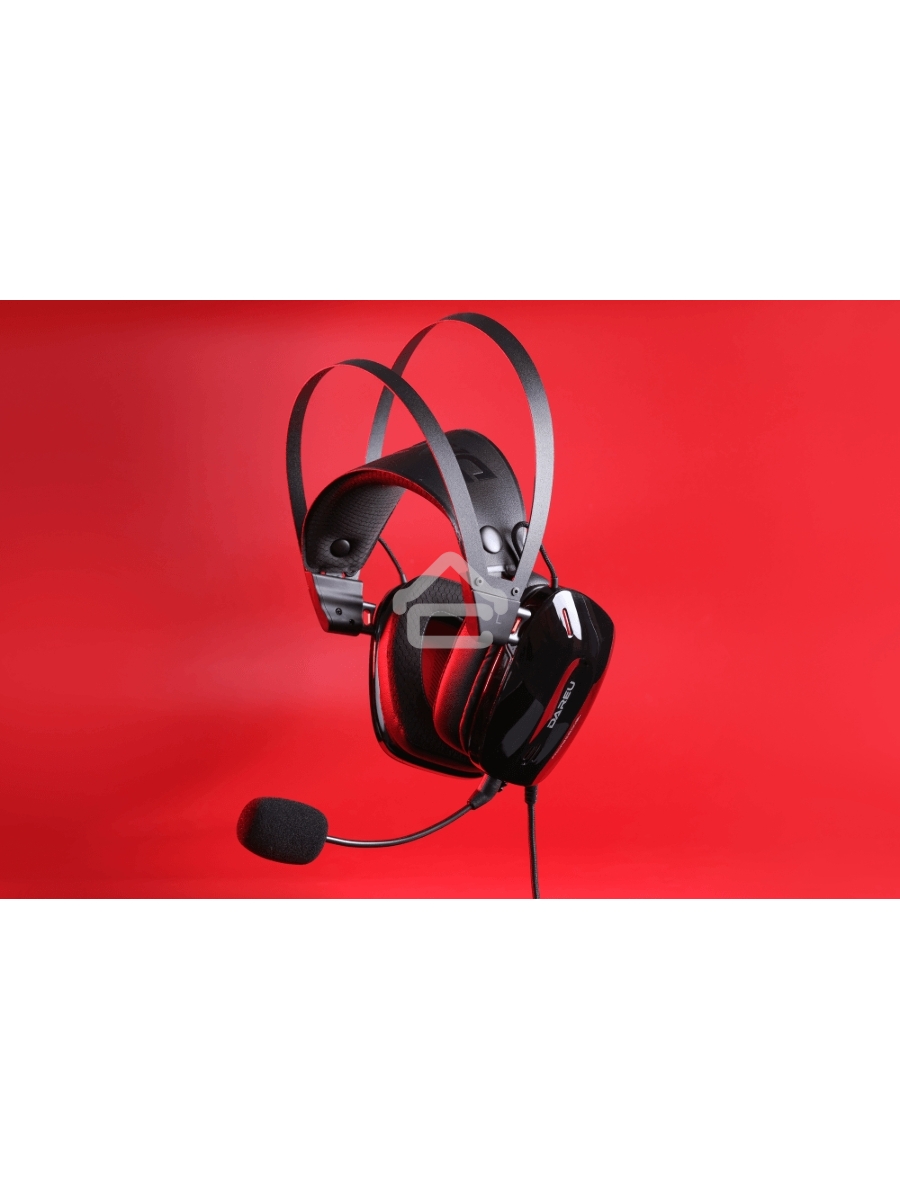 Гарнитура игровая проводная Dareu A730 Black (черный)