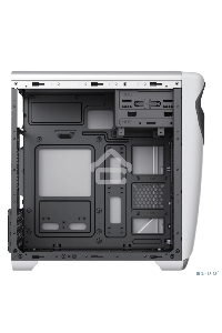 Компьютерный корпус GameMax Cute OWL, без БП (Midi Tower, ., 1*USB3.0 + 2*USB2.0, 2*120мм), Черный/белый
