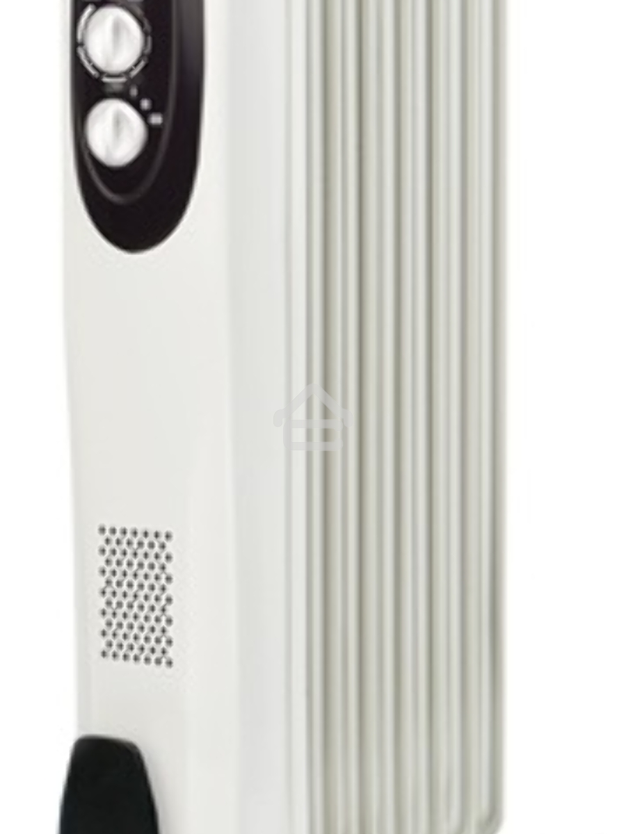 Масляный обогреватель Ballu Classic BOH/CL-07WRN (7 секций), белый, 1500 Вт, 20 м2, термостат