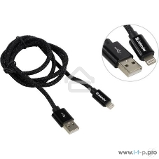 Кабель Defender LIGHTNING TO USB2 1M черный ACH01-03T