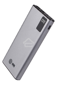 Мобильный аккумулятор Cactus CS-PBFSLT-10000 10000mAh 3A 2xUSB серый