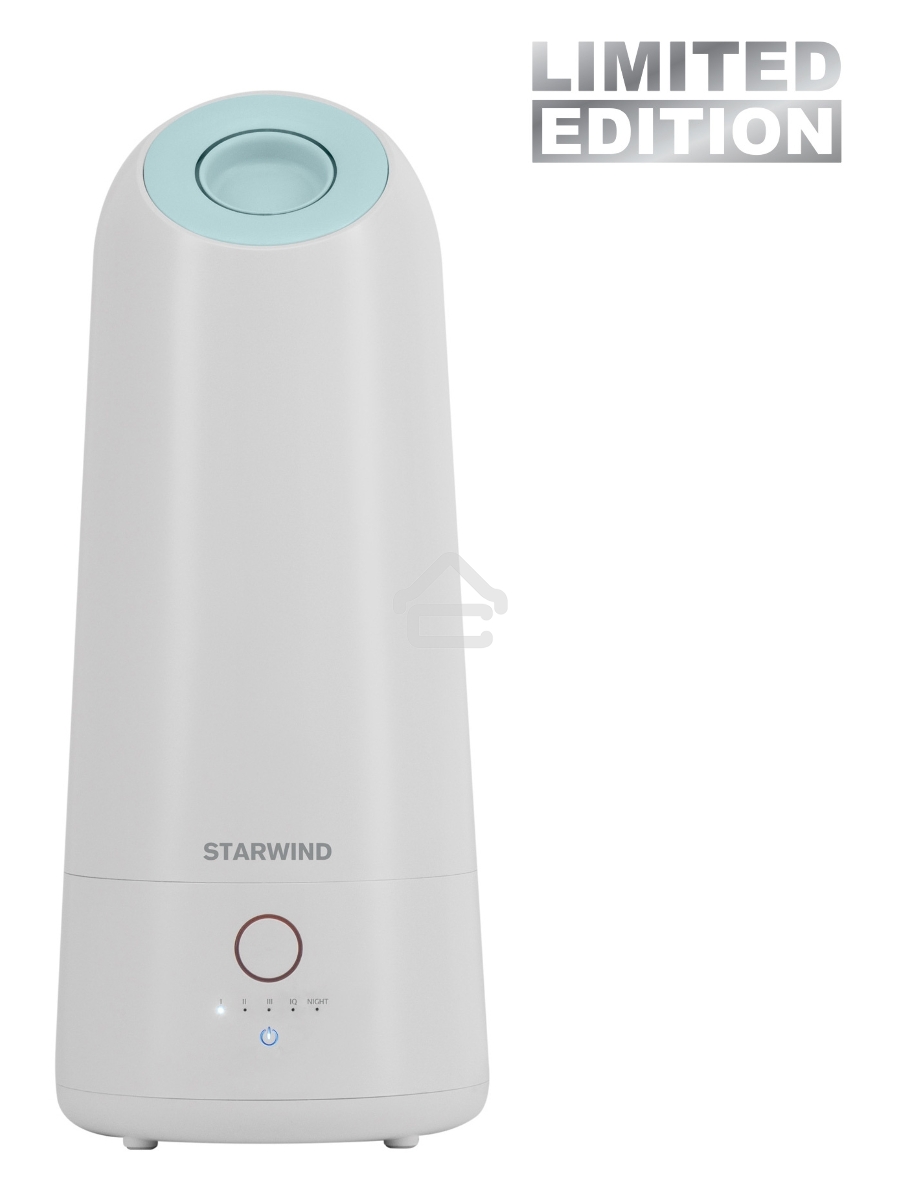 Увлажнитель воздуха Starwind SHC1535 25Вт белый/бирюзовый