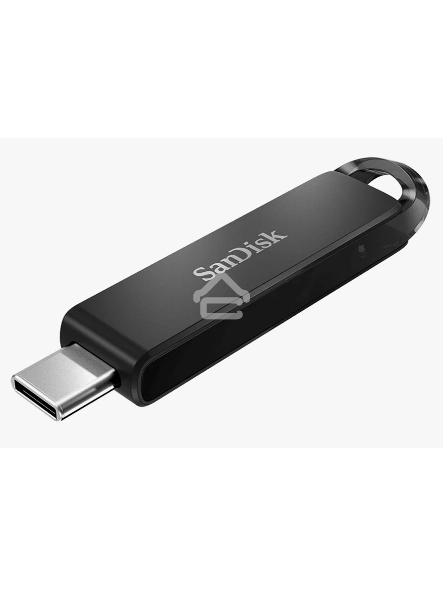 Флеш диск 64GB SanDisk CZ460 Ultra Type-C, USB Type-C, черный