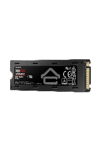 Накопитель SSD Samsung 980 PRO, 1TB, PCIe 4.0 x4, M.2 2280, NVMe, R/W 7000/5000, с радиатором