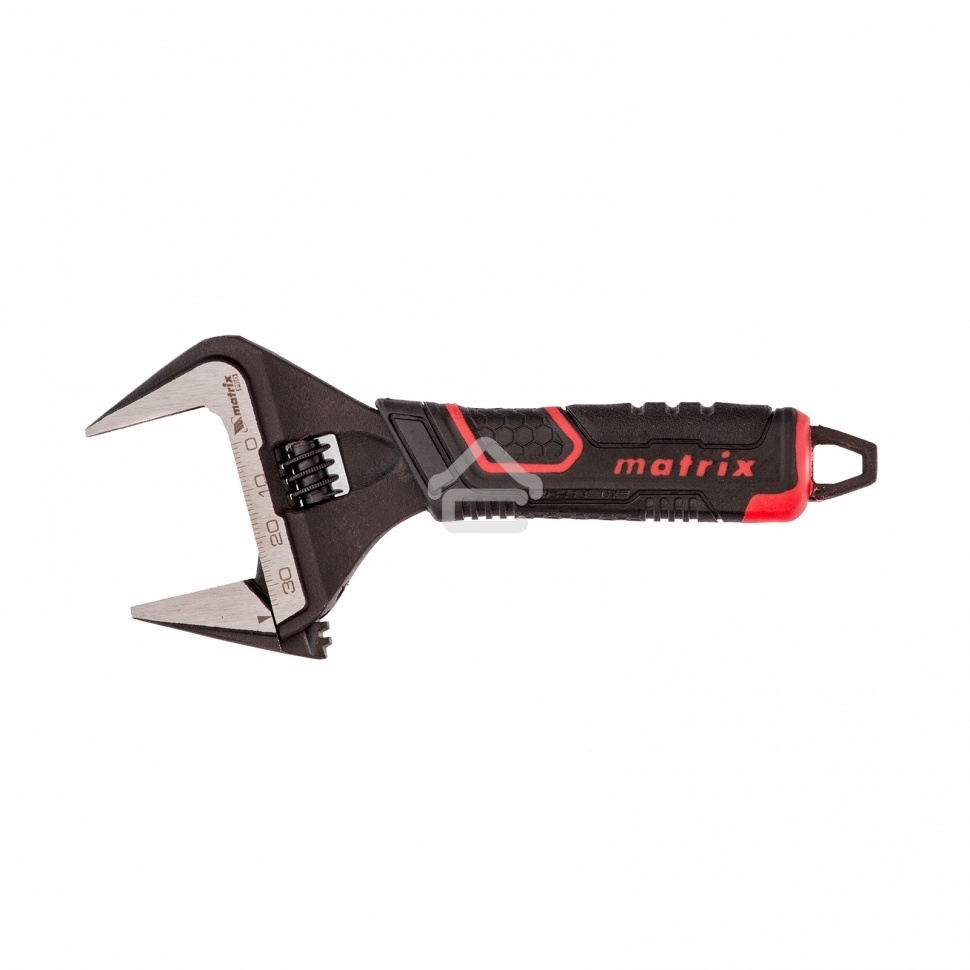 Ключ разводной Matrix, тонкие губки, фосфатированный, двухкомпонентная рукоятка, 150 мм, PRO